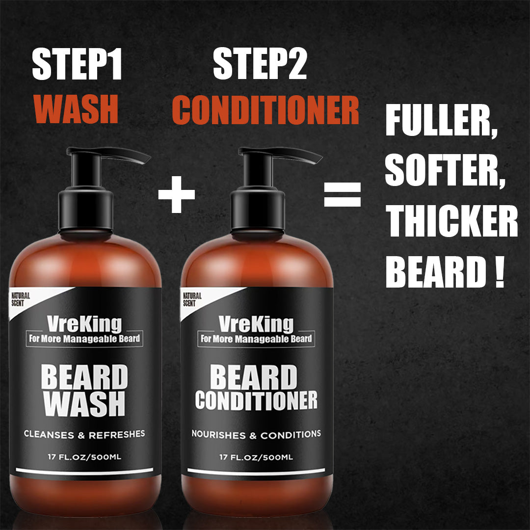 beard shampoo and conditioner 