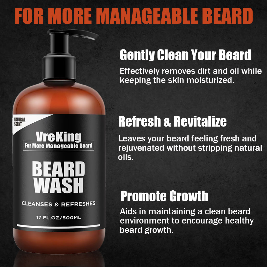 beard shampoo & conditioner