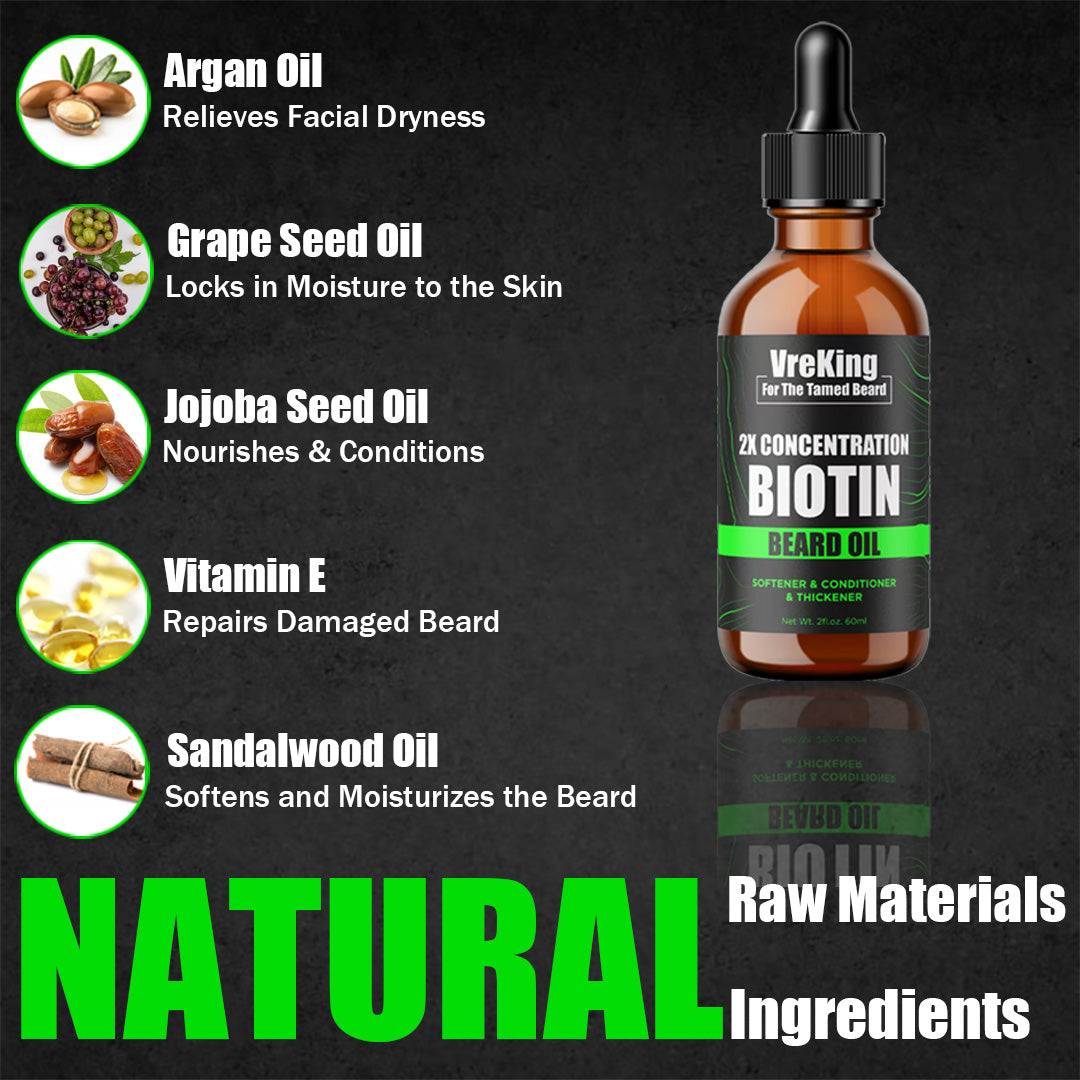 natural beard oil for men