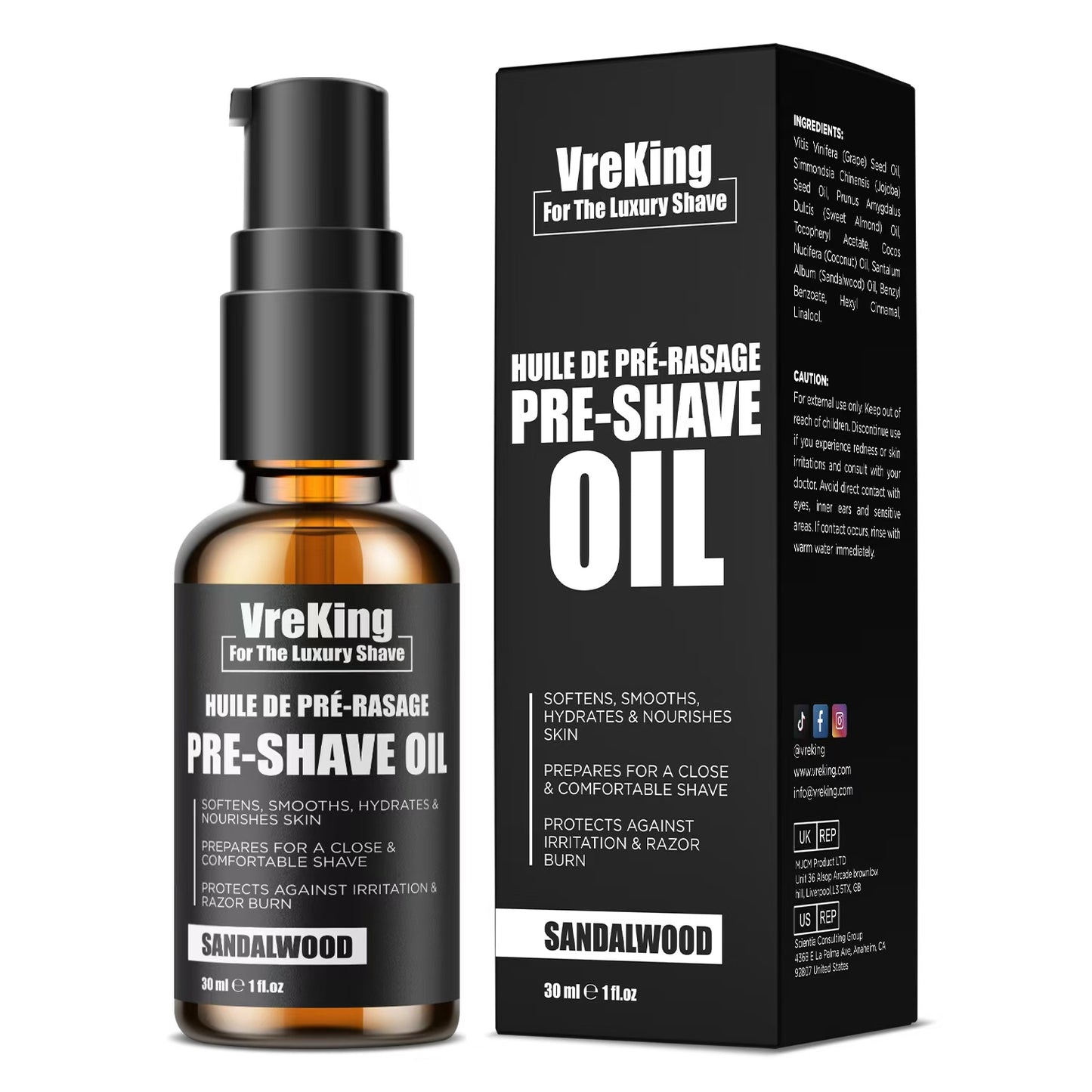 pre shave oil for men